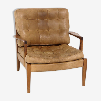 Fauteuil "Löven" Arne Norell, Suède, 1960