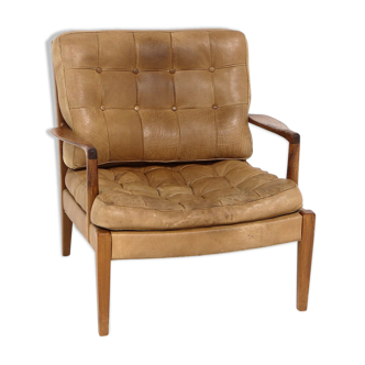 Fauteuil "Löven" Arne Norell, Suède, 1960