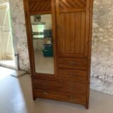 Pitch pine cabinet