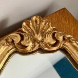 Golden vintage mirror