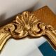 Golden vintage mirror