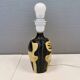 Rare tulip Søholm table lamp in ceramic by Noomi Backhausen 1970s.