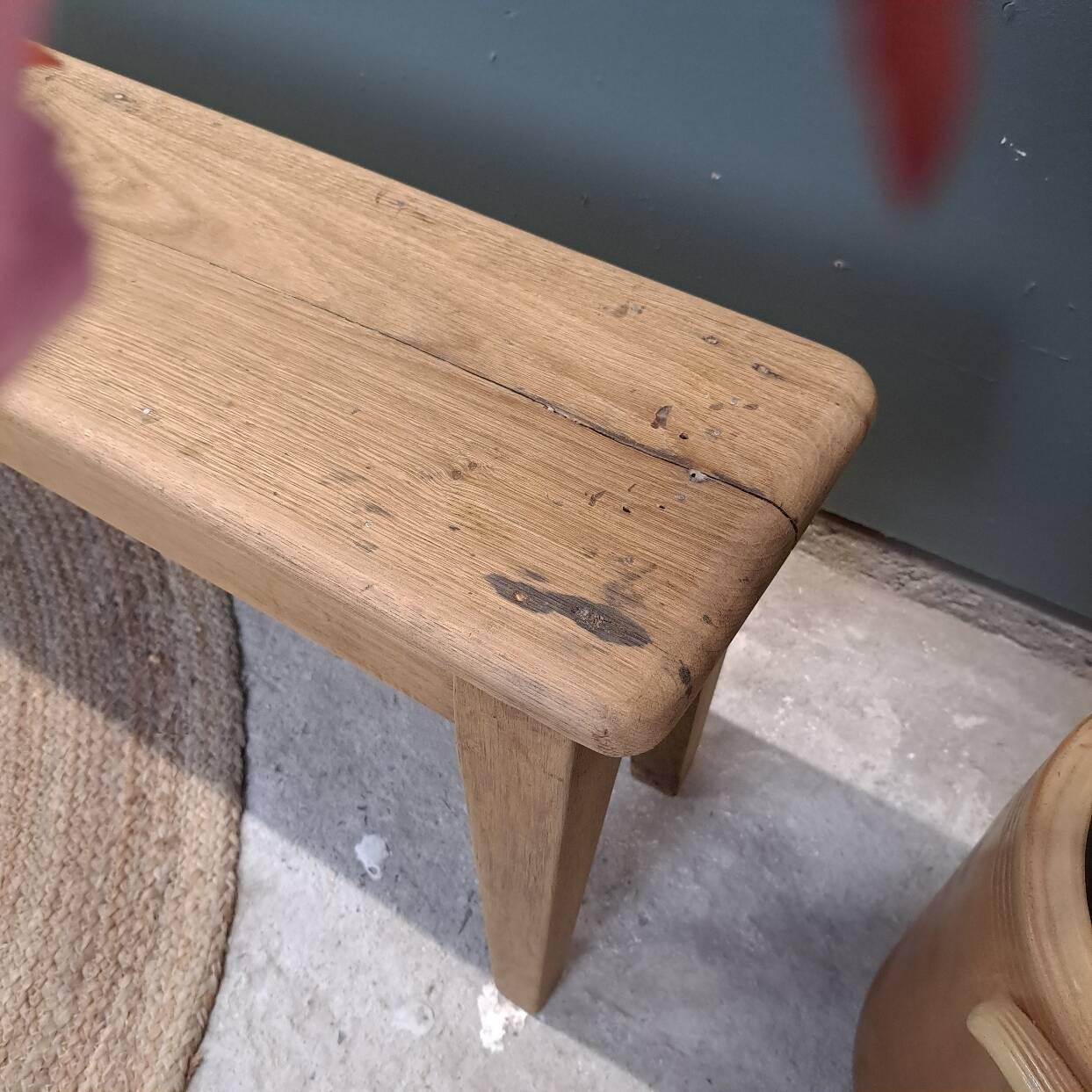 Oak bench