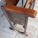 Old cinema armchairs