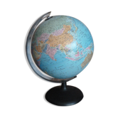 Globe terrestre vintage 1980
