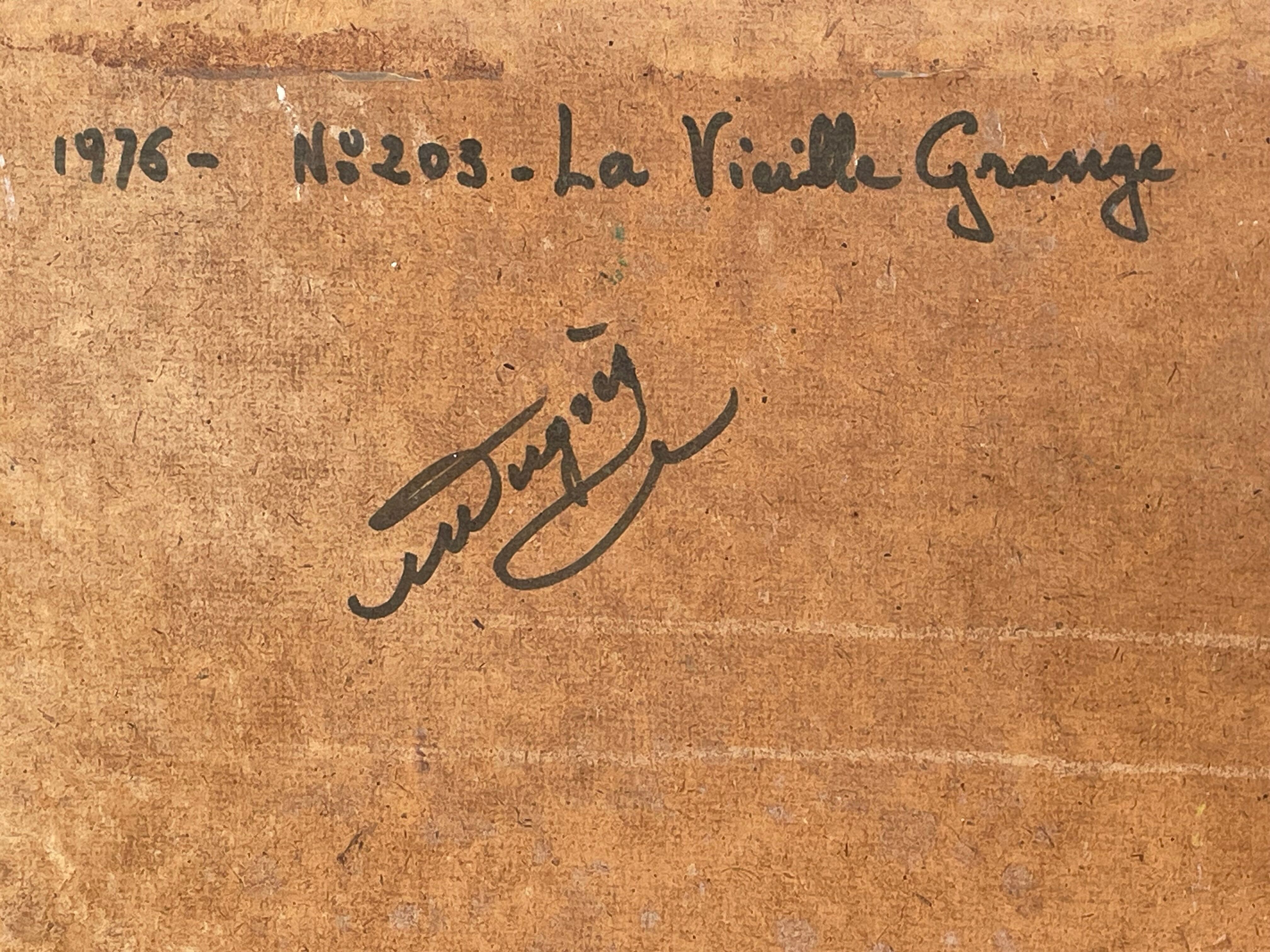 Oil on panelPressagny l'orgueilleux by Dugrès 1976