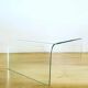 Table basse en verre moulé Roche Bobois