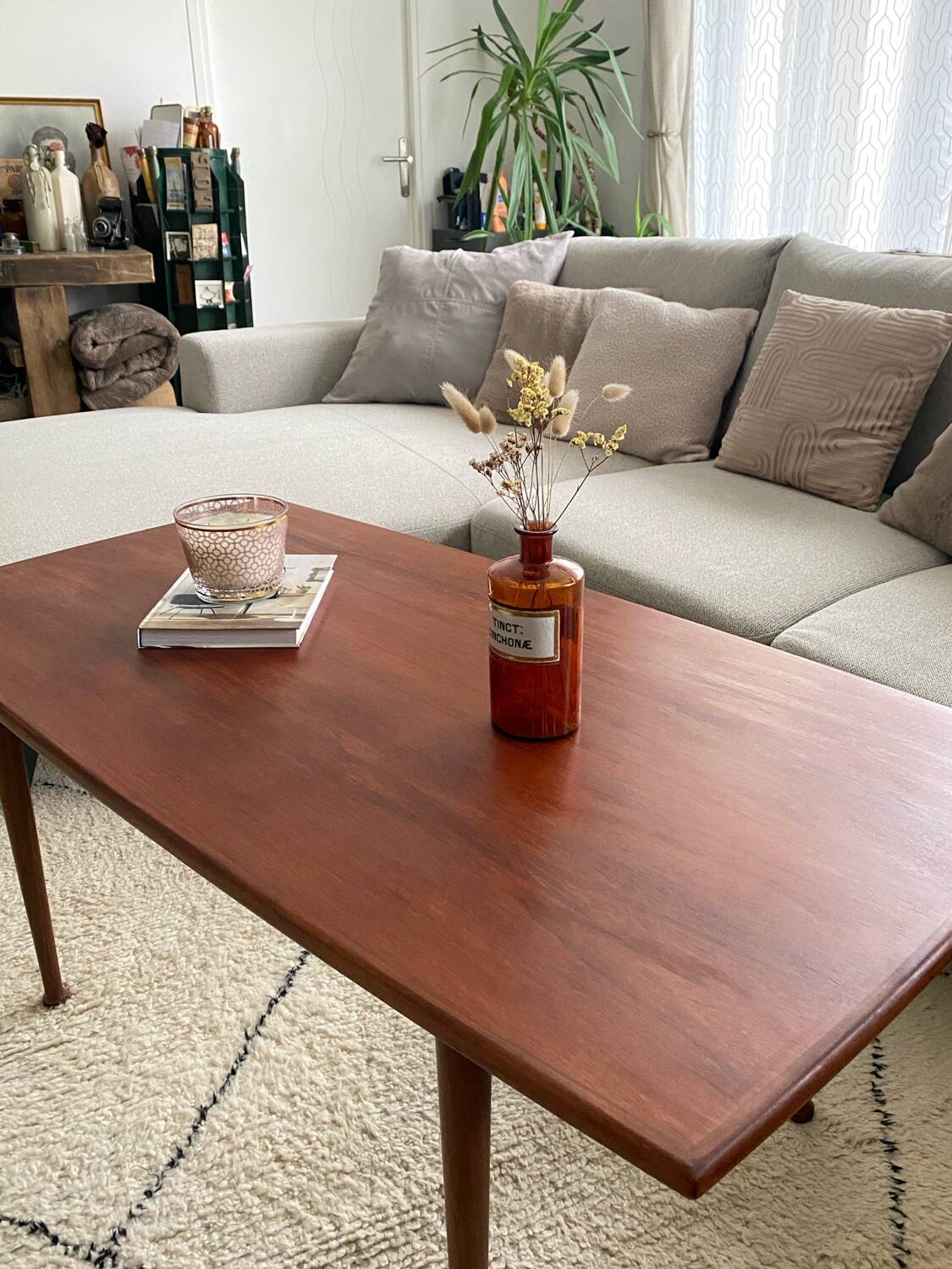 Vintage teak coffee table