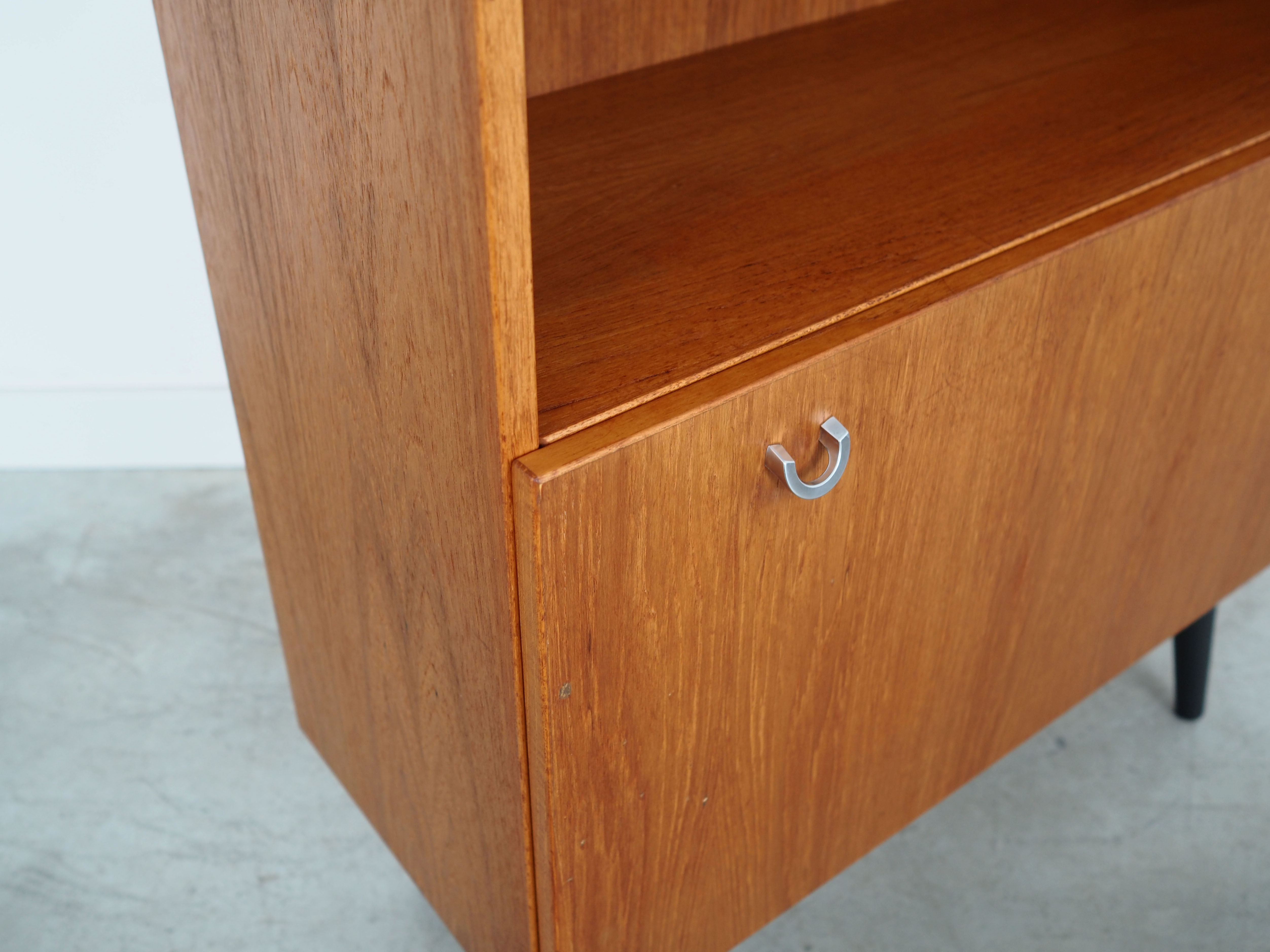 Teak bookcase, Danish design, 1970s, production: Denka