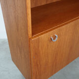 Teak bookcase, Danish design, 1970s, production: Denka
