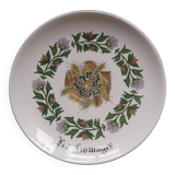 6 Gien cheese plates