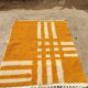 Handmade traditional pure wool Ourain carpet, size 150/250 cm.
