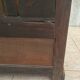 Banc coffre gothique 19ème en chêne