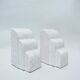 Pair of bookends in ceramics 80