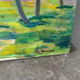 Flowered landscape signed Lacas