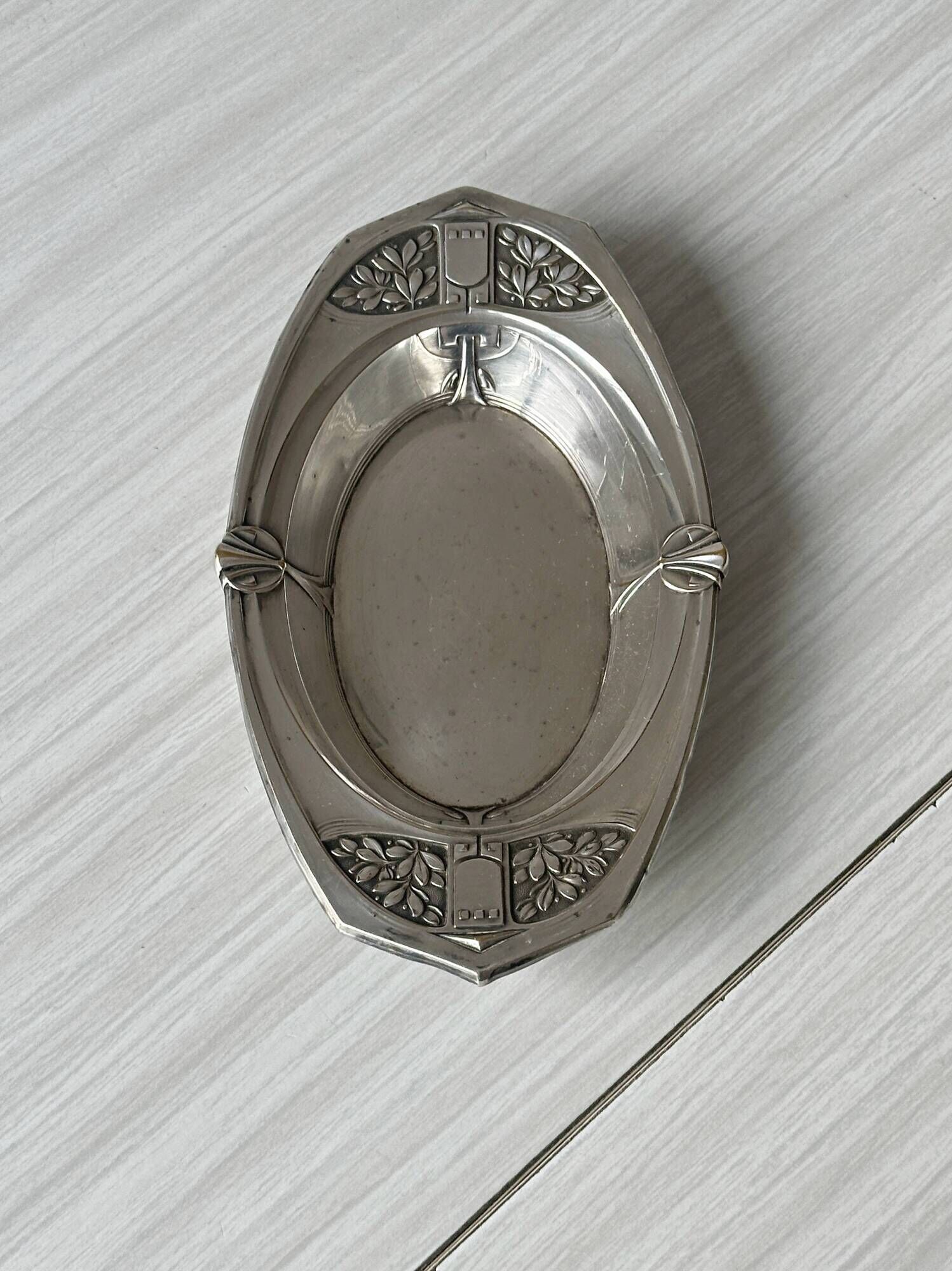 Small silver-plated pocket bowl