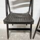 Chaise pliante en bois