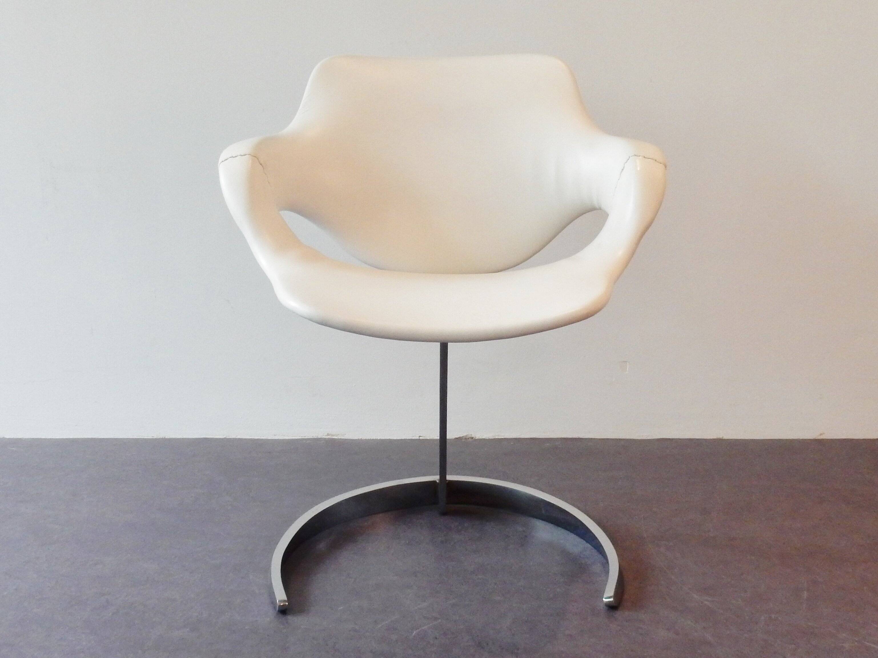 Dining set by Euro International steel Belgique 1970's