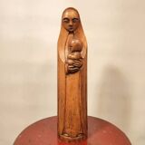 Sculpture bois vierge