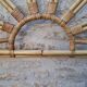 Bamboo and rattan headboard