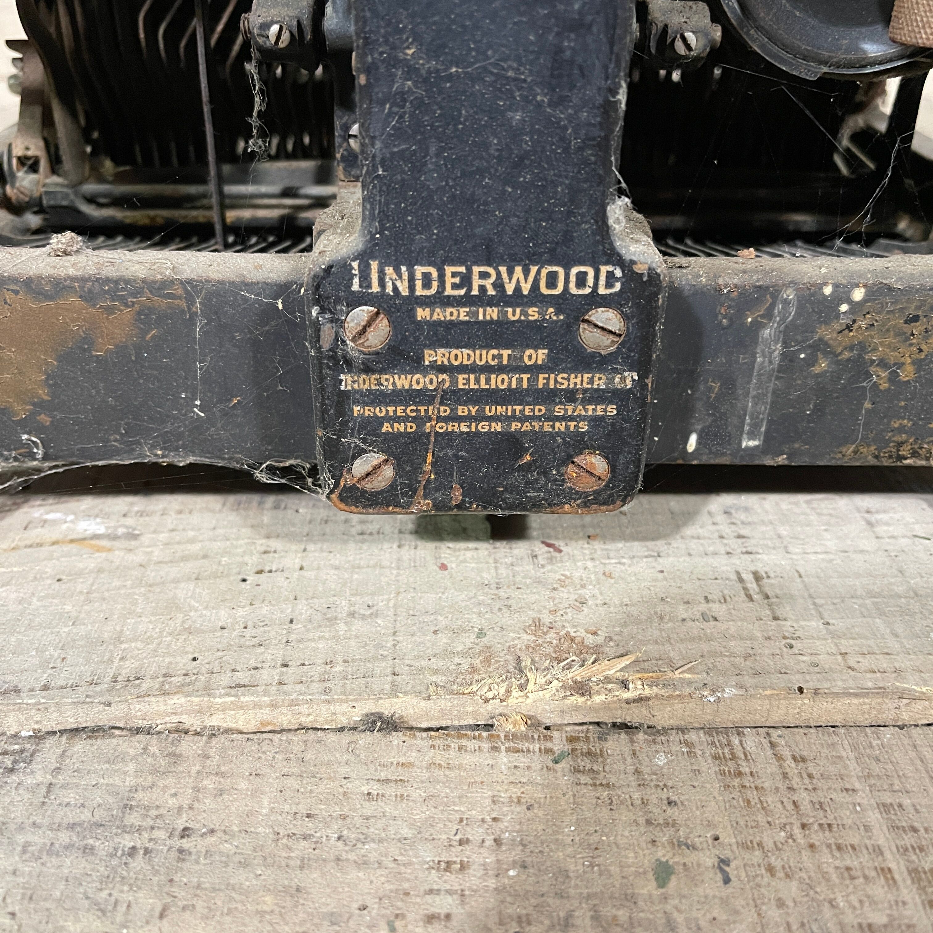 Underwood 14 typewriter