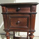 Chevet en palissandre style Louis XVI