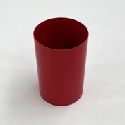 Basket, red umbrella stand by Gino Colombini for Kartell, 1970