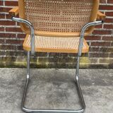 Cesca chair B64 with armrests by Marcel Breuer Design