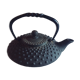 Cast-glass teapot