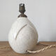 Art Deco cracked ceramic lamp