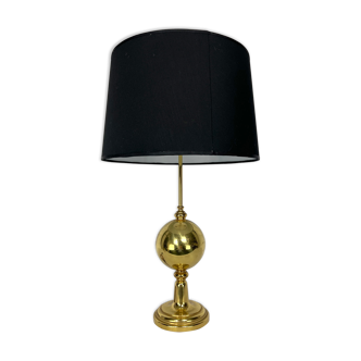 Lampe de table italienne en laiton du milieu du siècle des années 50