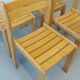 Set of beech chairs