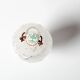 Italian Glass Bottle with Ceramic Stopper / Polveri Alberani / 1950s–1970s