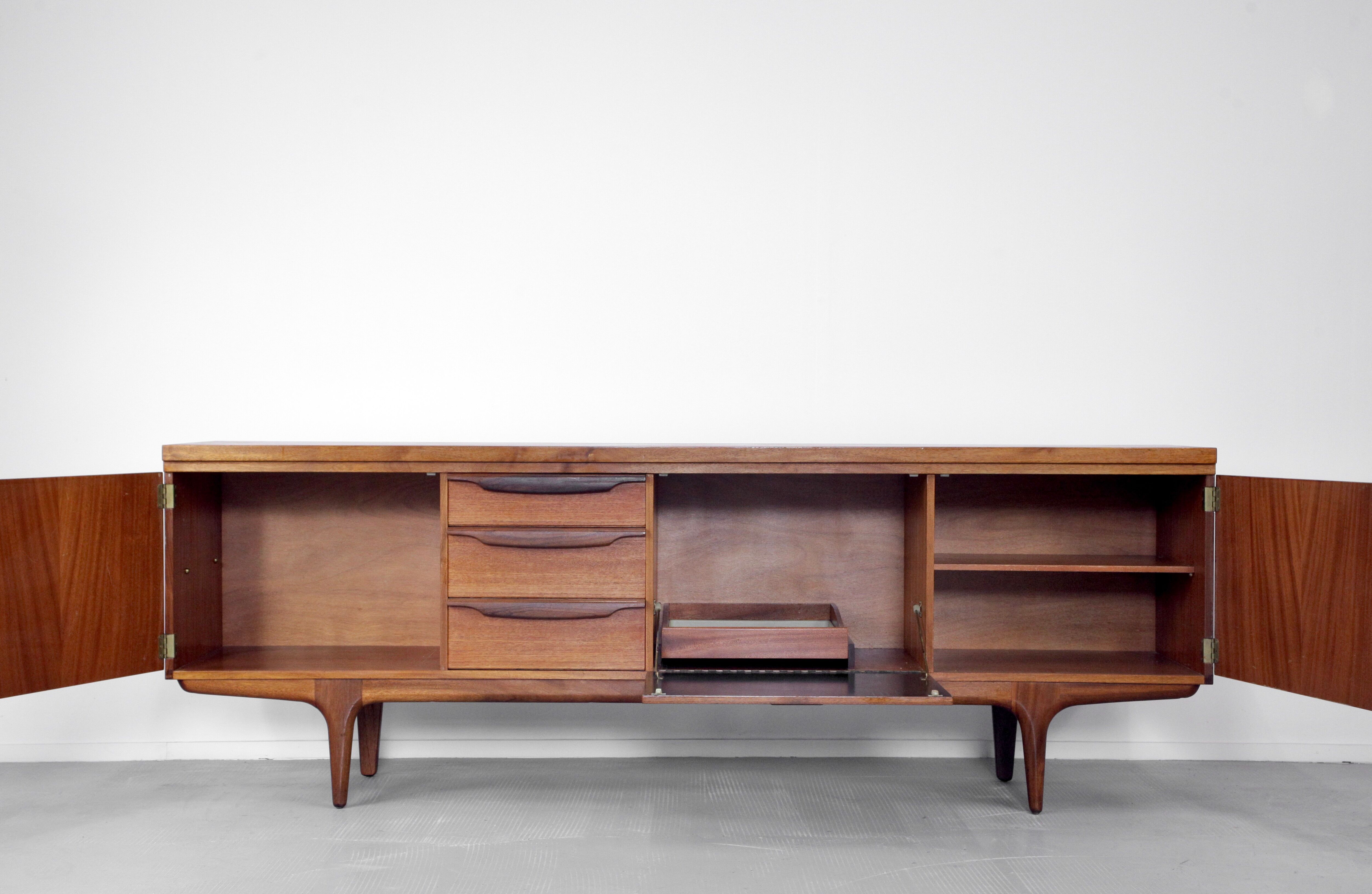 Midcentury greaves & thomas teak and afromosia sideboard