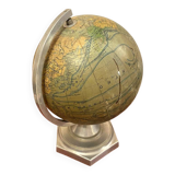 Illuminated glass globe, ed Girard-Barrère & Thomas, 1945-50