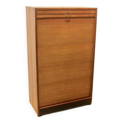 Armoire de rangement de bureau de bibliothèque néerlandaise avec porte coulissante