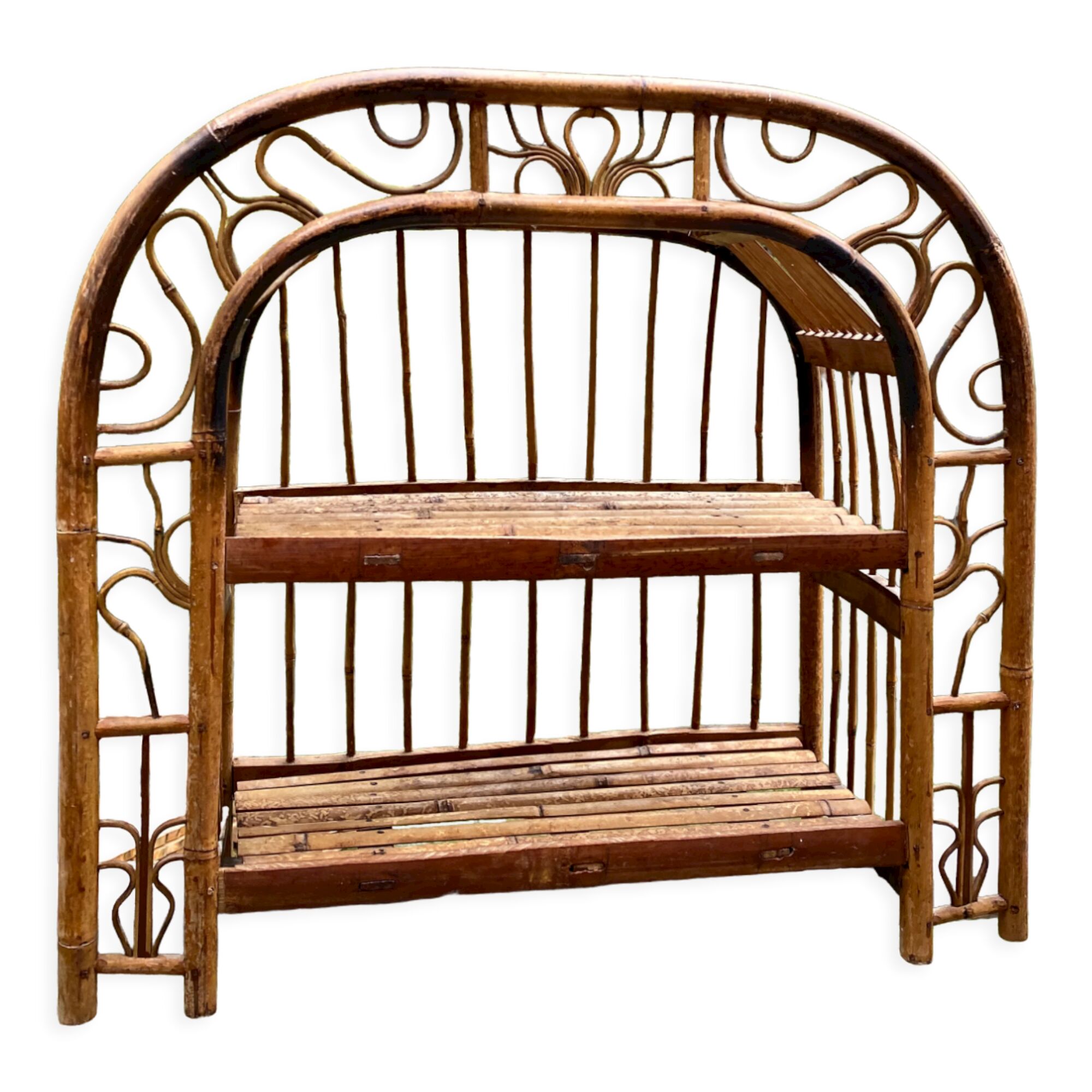 Bamboo shelf