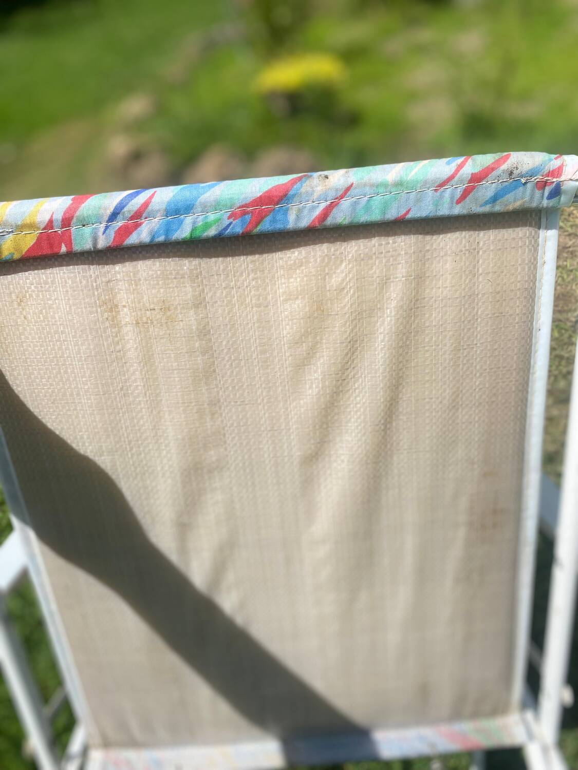 Vintage garden armchair