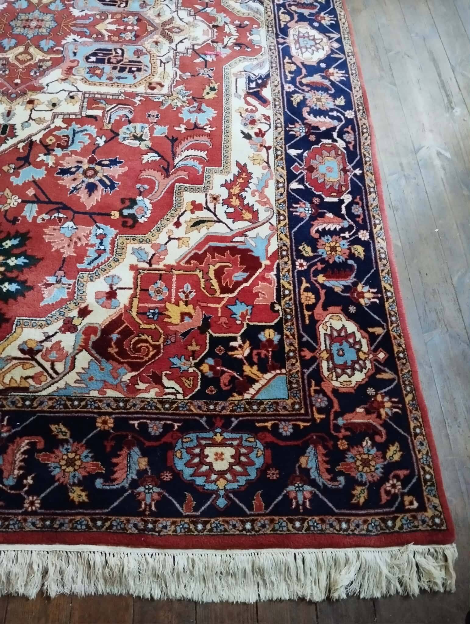 Tapis Indo Heriz fait main 318x223cm