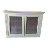 Khaki glass sideboard