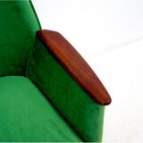 Green armchair, Denmark, 1960s