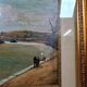 French School around 1900: oil on panel signed / view of the Doria River (Chambéry)