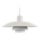 White pendant light PH 4/3 by Poul Henningsen for Louis Poulsen. Denmark 1980s