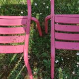 Vintage garden furniture Tolix