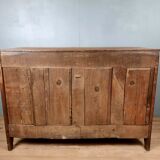 Chest of drawers crossbow louis XV in walnut XVIII th around 1750