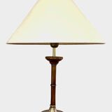 Ivory lampshade table lamp