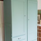 Green wardrobe thatdon art deco
