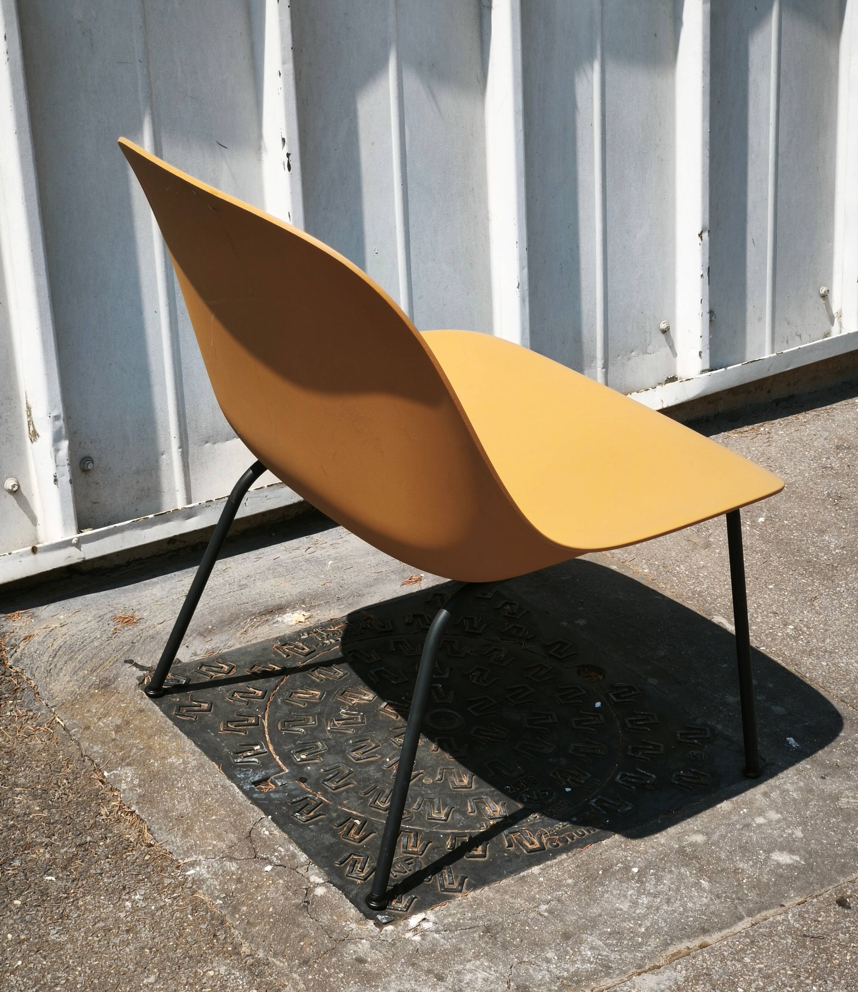 Pair of Fiber Lounge armchairs, Muuto