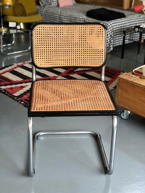 Pair of chairs Cesca B32 Marcel Breuer