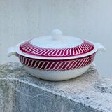 Soup tureen serving dish Digoin Sarreguemines